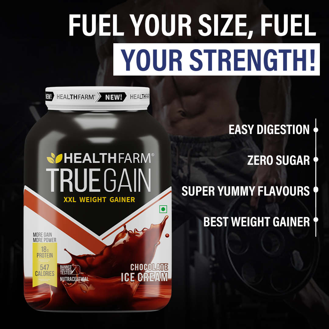 HealthFarm TrueGain Protein Powder