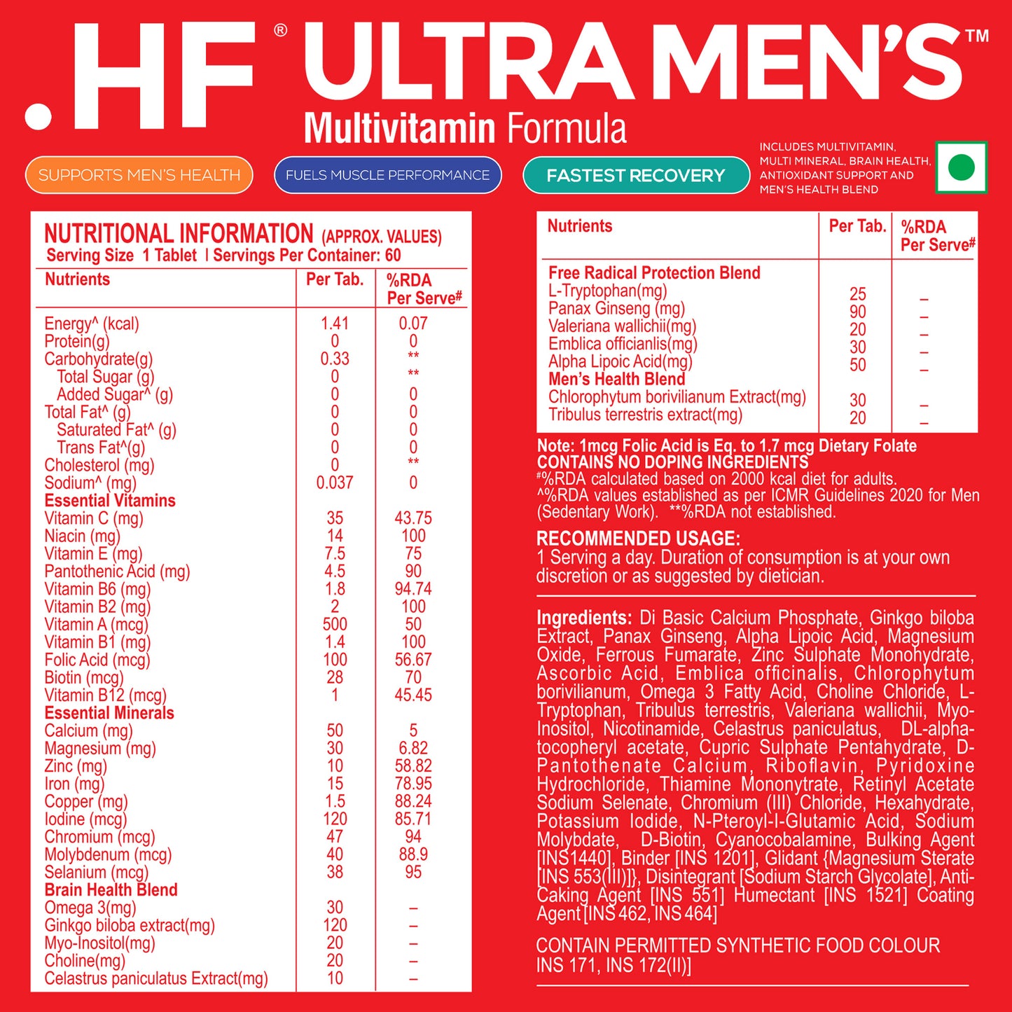 HealthFarm Ultra Men's, BUY 1 GET 1 Offer