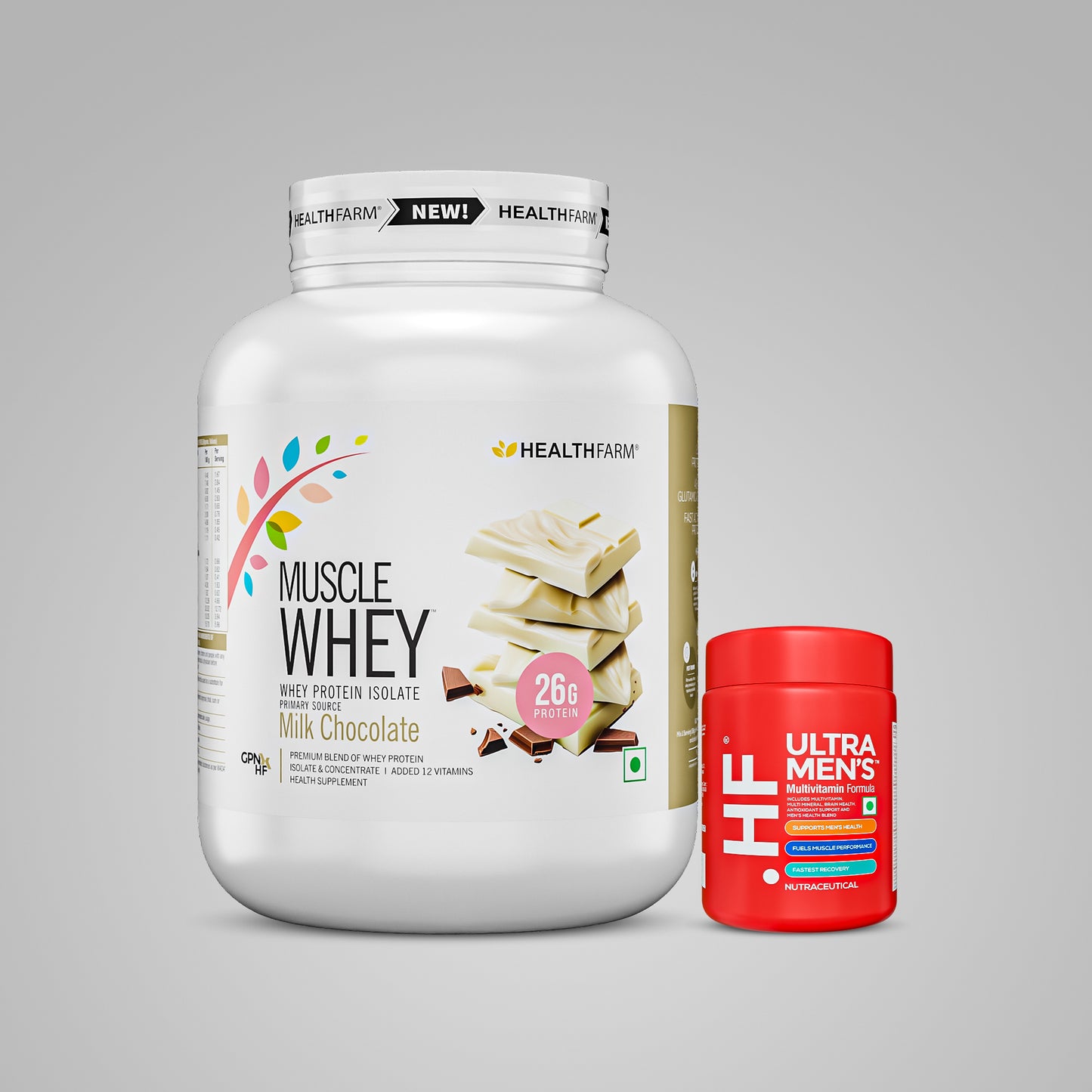HealthFarm Muscle Whey Protein