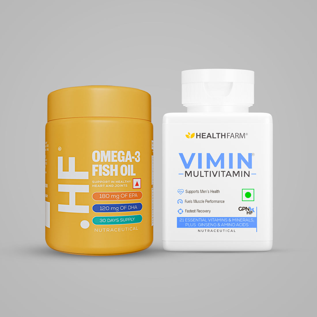 Healthfarm Omega 3 Fish Oil + Vimin