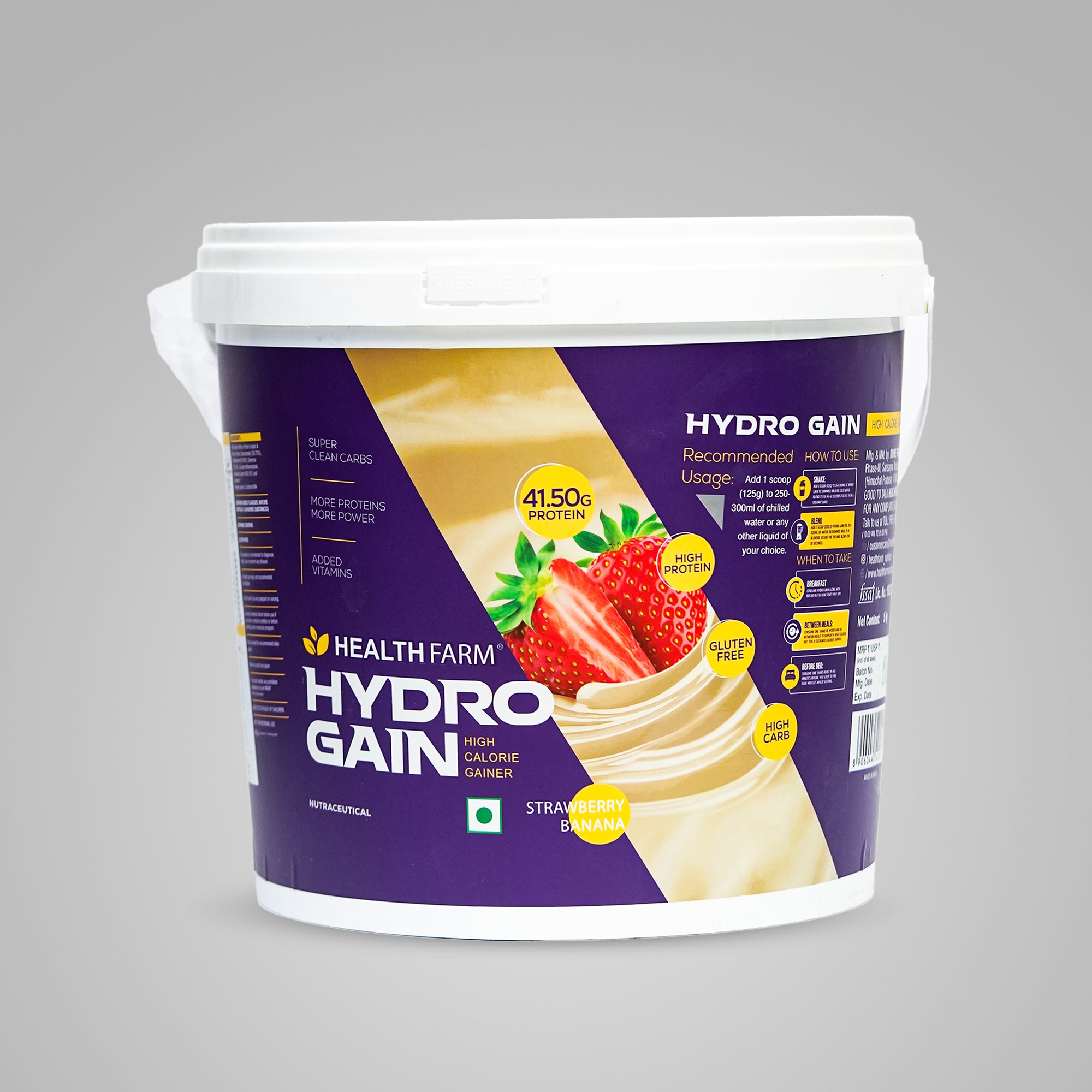 HealthFarm HYDRO GAIN High-quality Mass Gainer