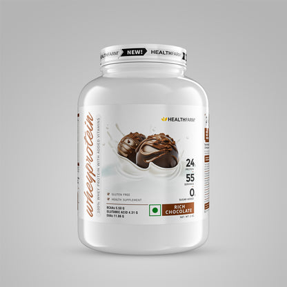 HealthFarm Whey Protein Plus with Added Vitamins