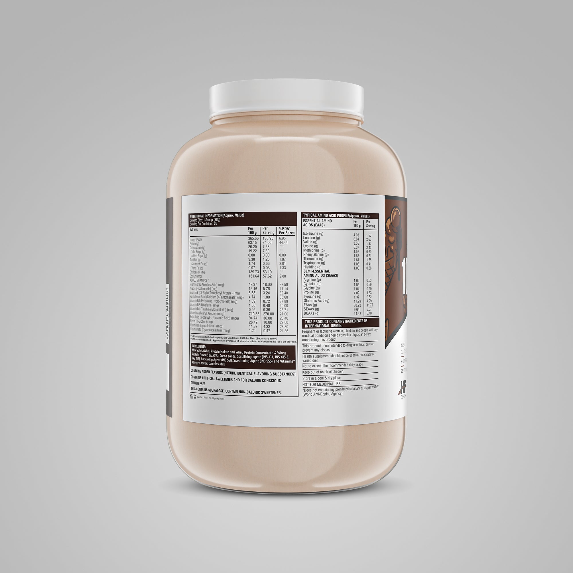 Muscelbond 100% Whey ISO Hydro | Grass Fed Whey Protein