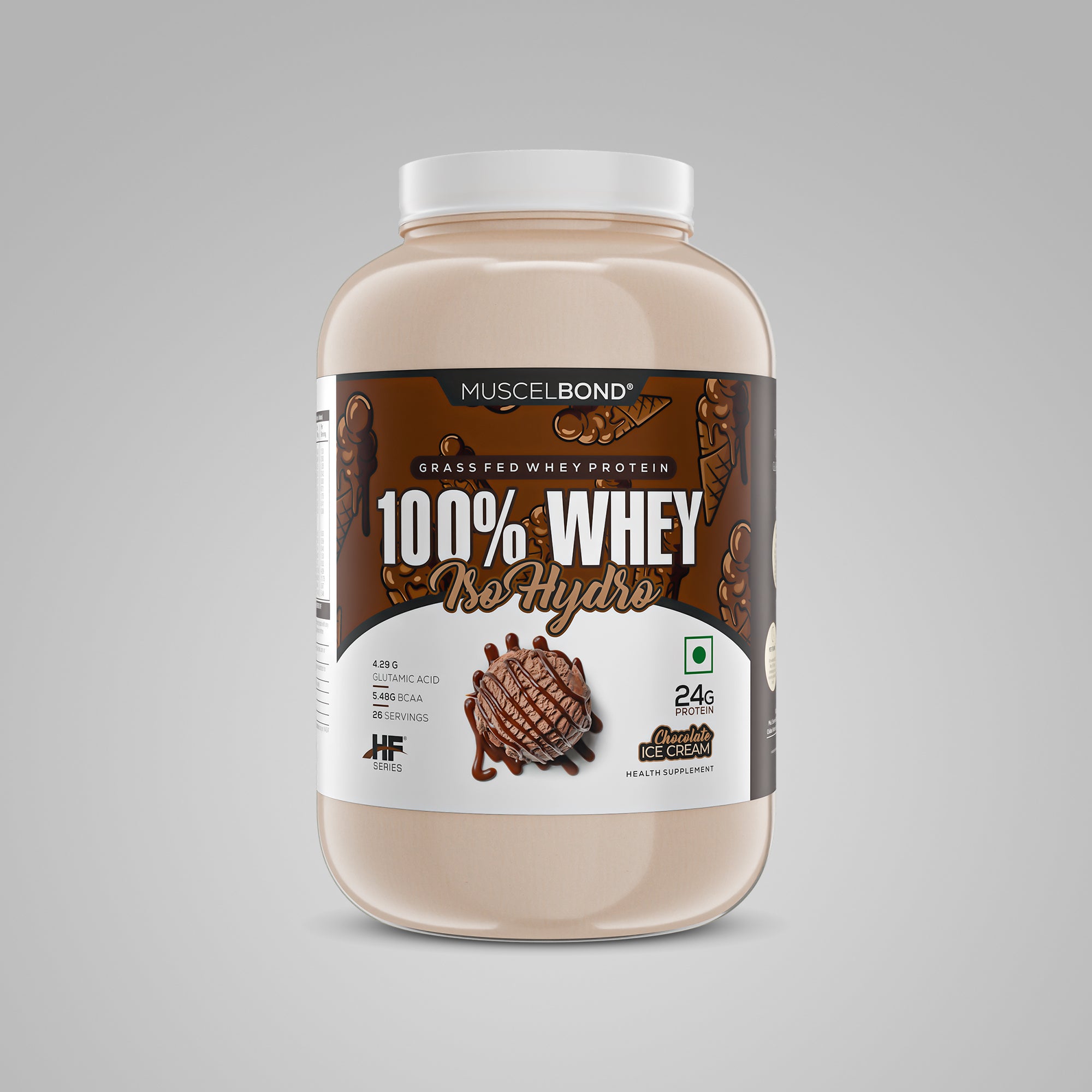 Muscelbond 100% Whey ISO Hydro | Grass Fed Whey Protein