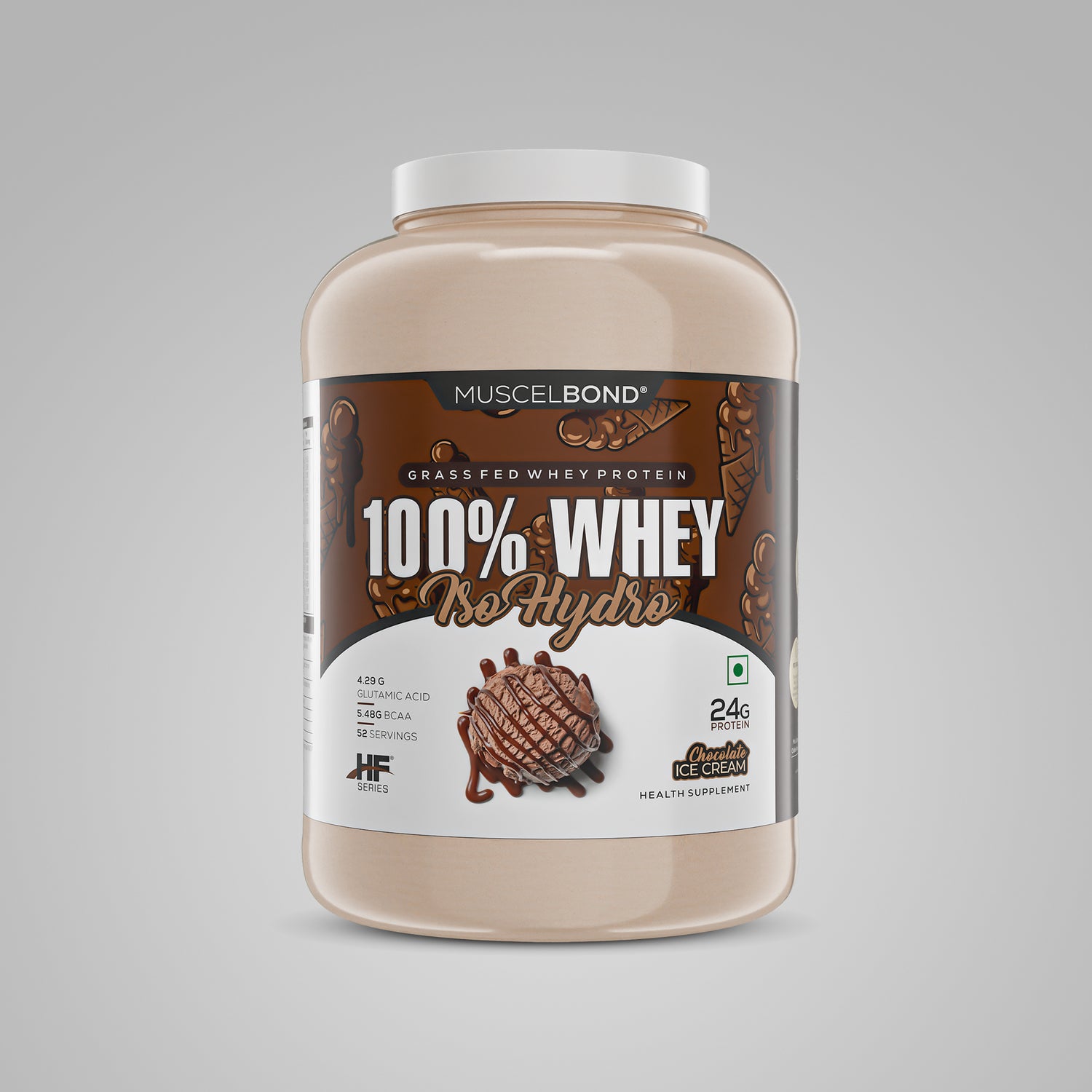 Muscelbond 100% Whey ISO Hydro | Grass Fed Whey Protein