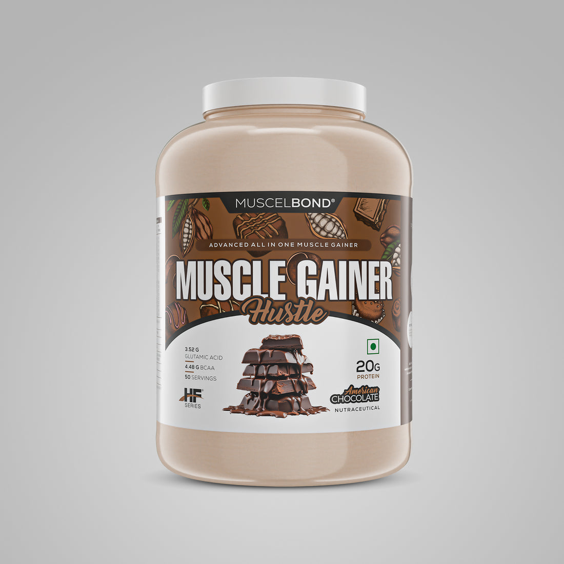 Muscelbond Muscle Gainer Hustle | Advanced All in One Muscle Gainer