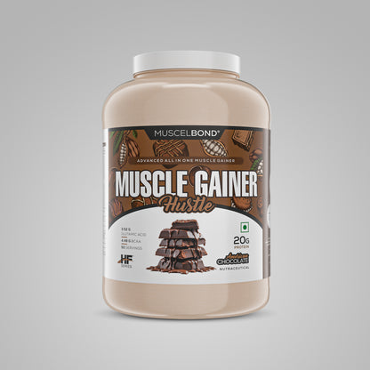 Muscelbond Muscle Gainer Hustle | Advanced All in One Muscle Gainer