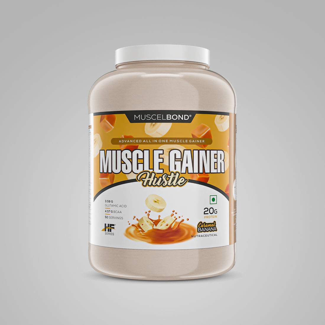 Muscelbond Muscle Gainer Hustle | Advanced All in One Muscle Gainer