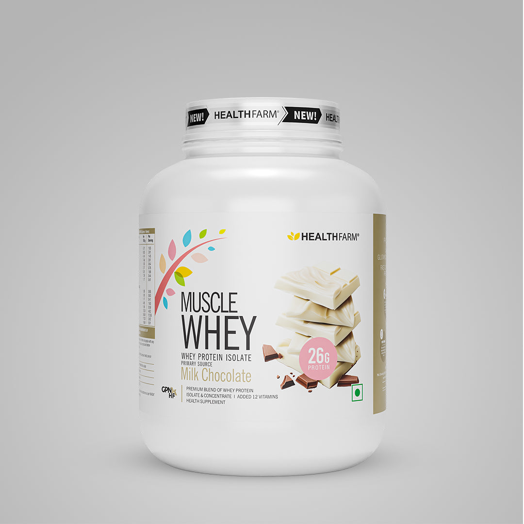 Healthfarm Muscle Whey Protein Powder | Stock Clearance