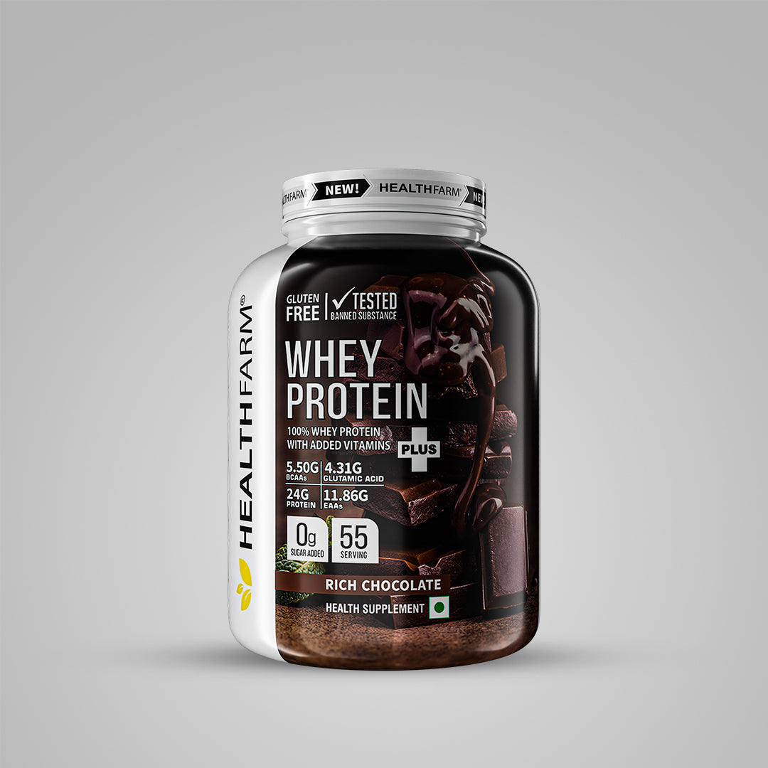 HealthFarm Whey Protein Plus with Added Vitamins