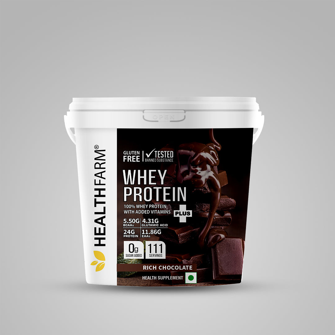 HealthFarm Whey Protein Plus with Added Vitamins