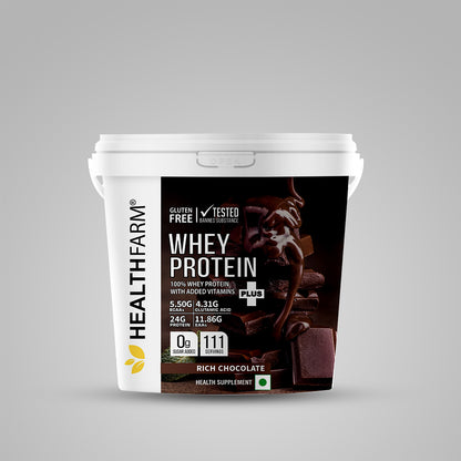 HealthFarm Whey Protein Plus with Added Vitamins