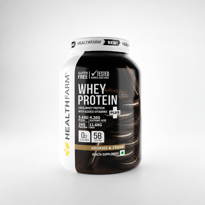 HealthFarm Whey Protein Plus with Added Vitamins