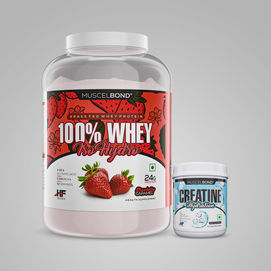 Muscelbond 100% Whey ISO Hydro + Creatine 100g