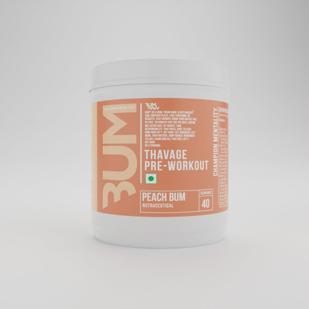 THAVAGE Pre Workout - Peach BUM