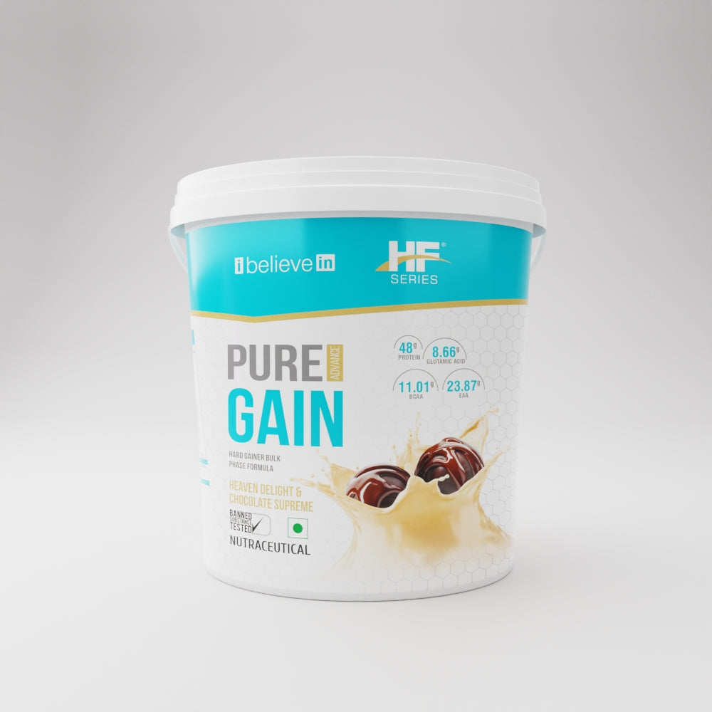 HF Series Pure Gain Mass Gainer/Weight Gainer - Healthfarm Nutrition
