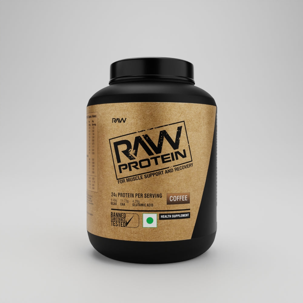 RAW WHEY PROTEIN - COFFEE