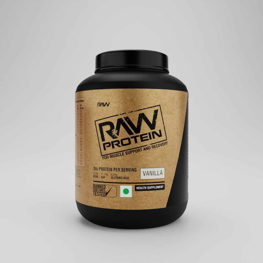 RAW WHEY PROTEIN - VANILLA