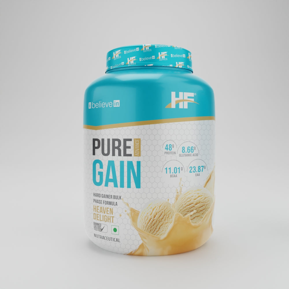 HealthFarm Pure Gain High-Calorie Mass Gainer Protein – Healthfarm 