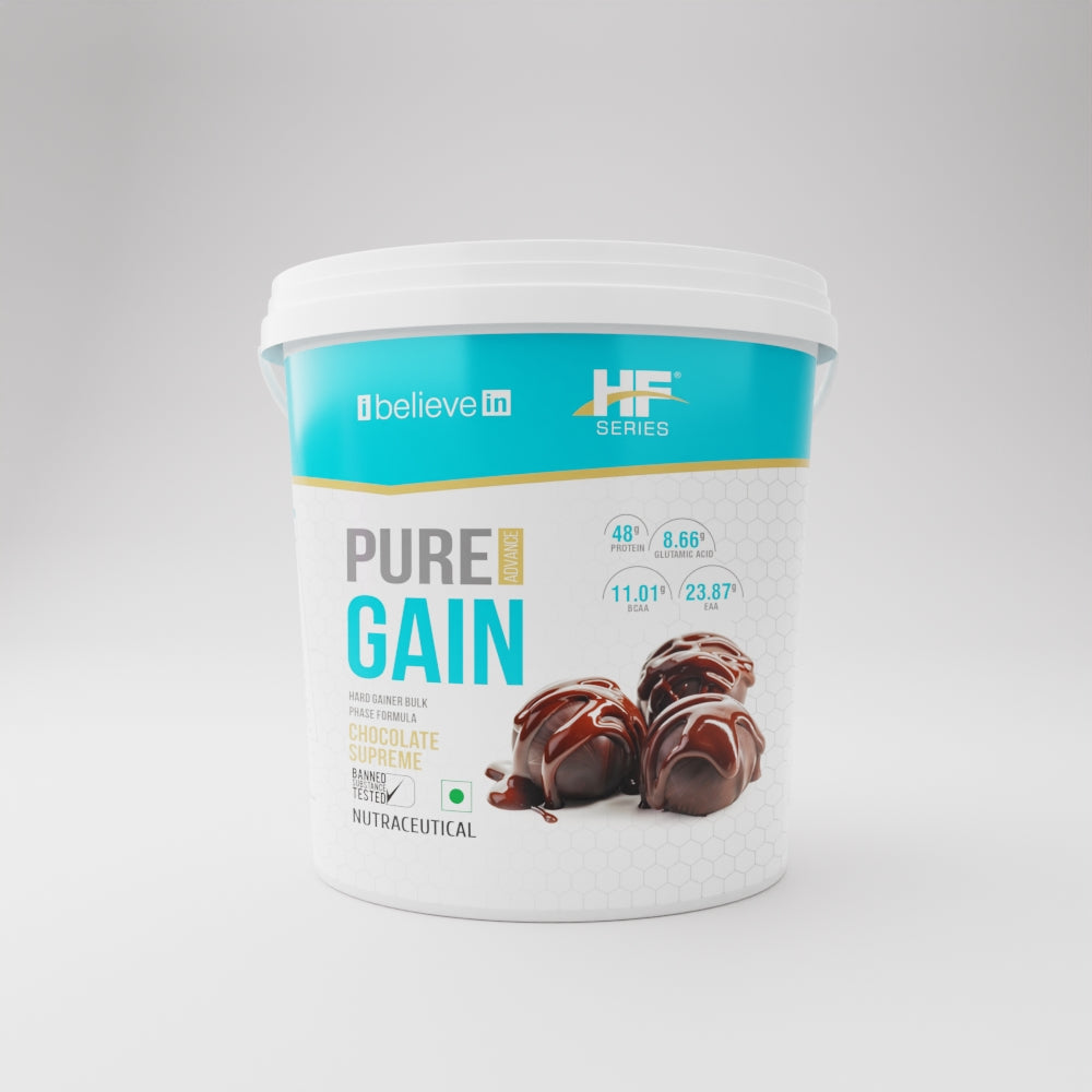 HealthFarm Pure Gain High-Calorie Mass Gainer – Healthfarm Nutrition