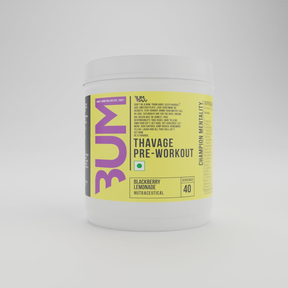 THAVAGE Pre Workout - Blackberry Lemonade