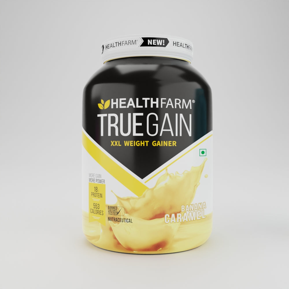 HealthFarm TrueGain Protein Powder for Weight Gain
