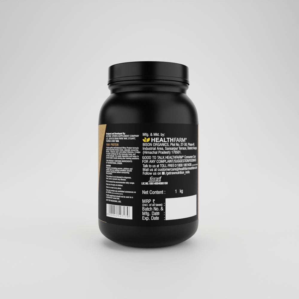 RAW WHEY PROTEIN - CHOCOLATE