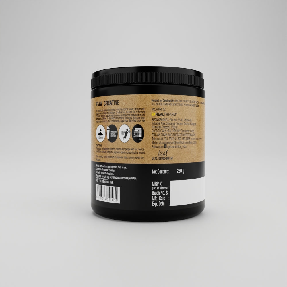 RAW CREATINE - Healthfarm