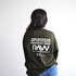 Raw Women Oversized Tee - Olive Green