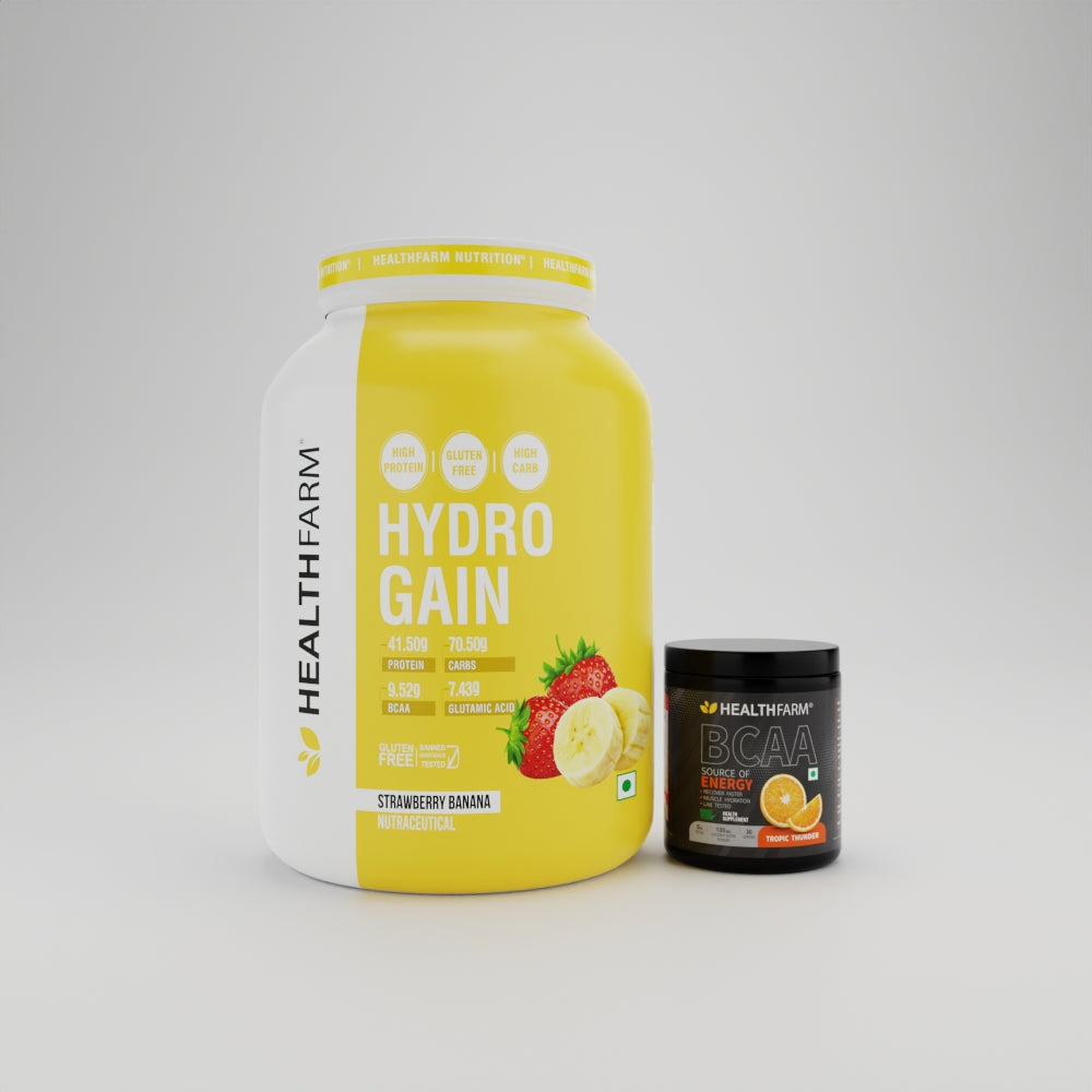 Hydro Gain (3kg) + BCAA Combo - Healthfarm