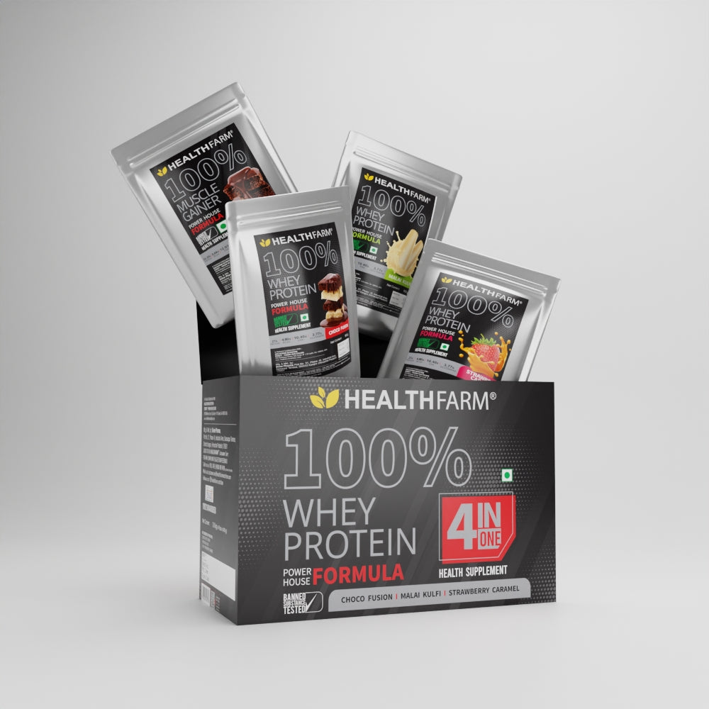 100% whey protein - Healthfarm nutrition