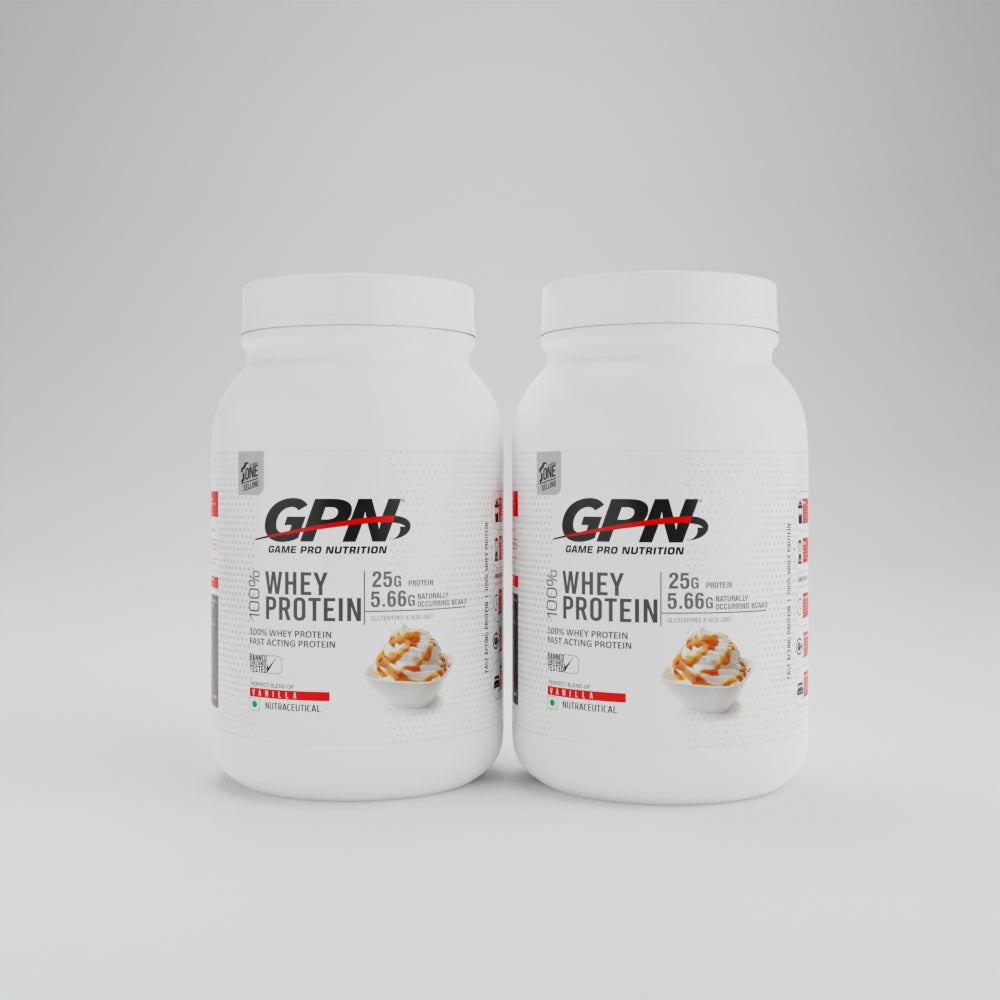 GPN 100% whey Protein Combo - Vanilla