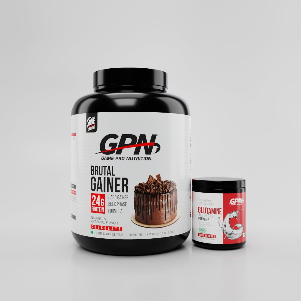 GPN GAINER (1KG) + GPN GLUTAMINE - HealthFarm
